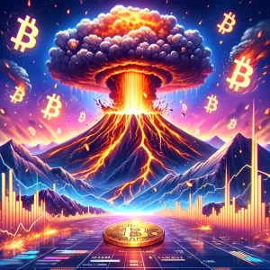 FX・ビットコイン（Bitcoin）素材画像